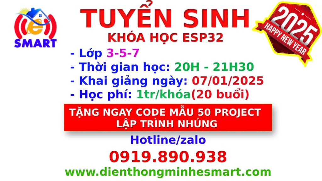 Lập trình esp32