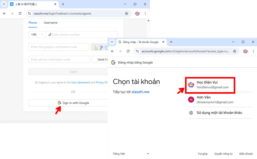 Hướng dẫn nạp firmware tiếng việt cho chatbot ai xiaozhi